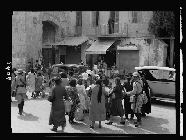 Иерусалм. Эвакуация евреев из старого города во время арабского восстания против британцев. 1936 - 2
